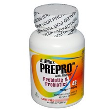 알리맥스 프리프로 알리슈어 프리바이오틱 & 프로바이오틱스 450mg 브이캡, 1개, 42정