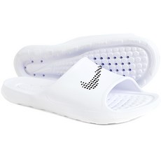 NIKE Victori One室內拖鞋+時尚口罩, 260, 白色