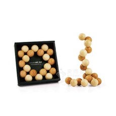 來而康 玩偶的家 playable art 藝智本色球 A0477 木球 巧思 創造 藝術 遊戲 玩具, 1個, 木紋