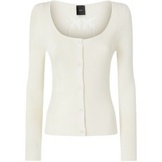 핀코 컷아웃 가디건