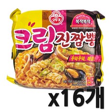 오뚜기 크림진짬뽕 130g, 16개