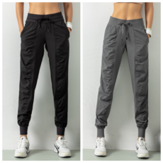 Lambano[1+1]女款束口褲運動瑜伽皮拉提斯褲