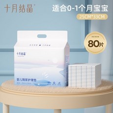 尿墊 寶寶防尿墊 尿布墊 產褥墊 拋棄式產墊 輕薄超吸收 看護墊 月經墊 孕婦墊 尿布墊 寵物尿墊 嬰兒隔尿護理墊, 1個, 小號80片25*33cm（加厚款）