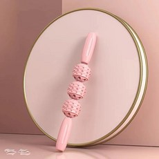 마사지 스틱 늑대 이빨 롤러 피트니스 근막 다리 근육 이완 종아리 요가 스트레칭, 1개