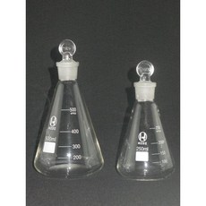 GIDI 儀器 有栓三角瓶25ml 1L【含稅附發票】實驗室器材 實驗室燒瓶 有栓錐型瓶 有栓三角燒瓶, 1個