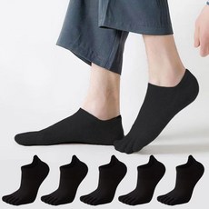 남성 발가락양말 단목 남자 발가락 발목양말 5켤레