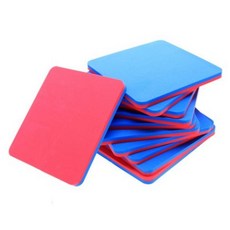 색판 판뒤집기 운동회 15x15cm 뒤집기 색깔판 구기용품, 1개