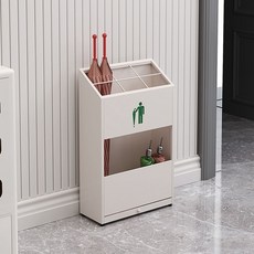 奶油風雨傘架 家用門口雨傘收納瀝水架, 1個, 黑色,小号