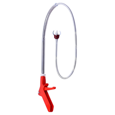 馬桶疏通器 - 強力抓取式馬桶疏通工具，輕鬆解決堵塞問題, 銀色