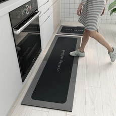 아트박스/포유매트 포유 주방 쿠킹앤푸드 규조토 발매트 주방매트 세트, 쿠킹앤푸드 발매트 세트_오렌지, 오렌지