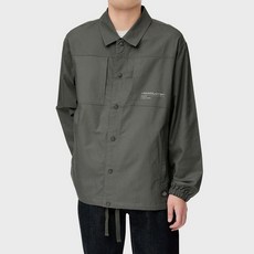 디키즈 라이트 웨이트 릴렉스드 백 프린트 코치 재킷 Gunmetal 263703