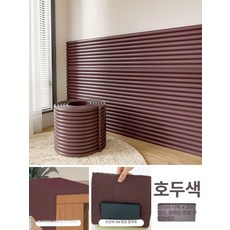 충격방지 벽가드 보호 폼 안전 벽쿠션 체육관 매트, 1개, 월넛컬러