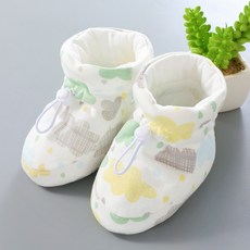 DFMEI 秋冬季嬰兒鞋軟底襪子春秋男女新生寶寶護腳0-1歲學步3-6月不掉布