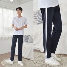 네이비 화이트라인 생활복 하의 남자 flo3+1tFt