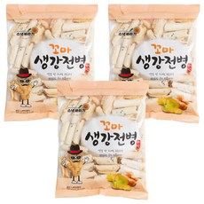 하양댁 옛날 전통 꼬마 생강전병, 3개, 165g