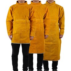 용접 앞치마 용접치마 용접복 불똥 소가죽 단열성 특대 보호복, 1개, 검정 가죽 앞치마 70x110