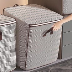 이불 패드 정리 수납보관함 겨울이불 옷 패딩 리빙박스, 1개