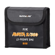 DJI 아바타 360 / 2 호환 드론 배터리 안전 수납 휴대용 가방 안전백 AVATA2 AVATA360, 1개, 3개수납용(AC-D144-3)