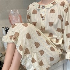 수맘 수엠W 빅사이즈 임부 수유 원피스