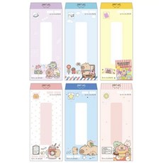 卡皮巴拉 水豚 牛皮直式標準信封 (12入) - 15K 中式信封, 1個, 直式標準信封