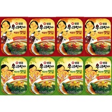 샘표 우리엄마 깨끗한 깻잎 + 매콤 70g X 4세트(8캔) 캠핑 반찬 통조림, 4개