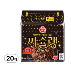 오뚜기 짜슐랭 입 짜장라면, 20개