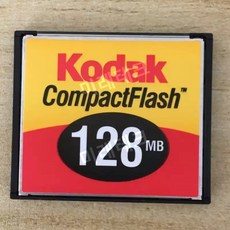 코닥 CF 128M CF 메모리 카드 128MB 산업용 제어 장비 CCD 구형 카메라 플래시 카드, 1개