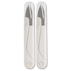 펴나나다 재단용 보호캡 쪽가위, 2개, 아이보리