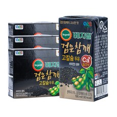 베지밀 검은참깨 고칼슘 190ml 국산 천연 두유 대용량 몸에좋은, 72개