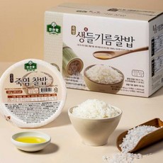 인산가 생들기름찰밥 180gx10개 (죽염찰밥+생들기름5 mlx10개), 10개