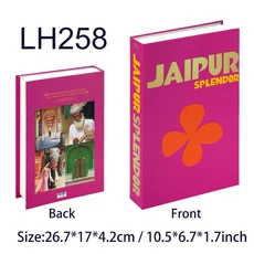 여행 시리즈 가짜 책 장식 커피 테이블 거실 패션 소품 홈 인테리어 모델 룸 IBIZA CAPRI, 01 Open, 08 IR146