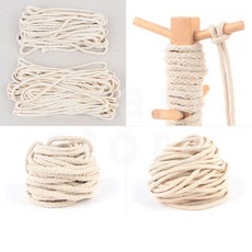 아람커머스 면로프 면줄 면밧줄 10M 고양이로프, 1개