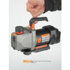 자동차 에어컨 냉매 무선 충전식 18V 펌프 진공 에어컨 호환, 위크스 20V 배터리 호환 어댑터, 1개