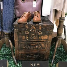 엔틱 낮은협탁 미니 선반 사이드 협탁 침대 옆 A 레트로 2단, 1개, S. 레트로 컬러 소형 캐비닛