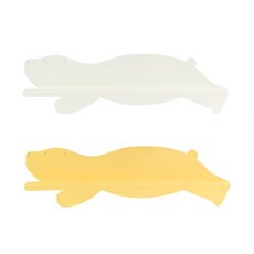 廚房水池擋水板 檯面防水神器 家用竈臺防油 洗手臺吸盤式防濺水, 【2個特惠】白熊和黃熊, 1個