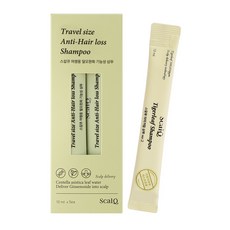 스칼큐 탈모 증상 완화 기능성 여행용 스틱샴푸, 50ml, 1개
