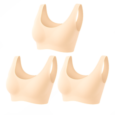 덴코 편한 심리스 여성 브라 3p