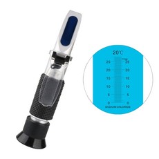 염분계 나트륨측정기 0~28% 굴절계 ATC 112 염도계, 모델명