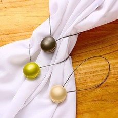 자석 커튼 홀더 마그네틱 커튼줄 커튼 타이 세트