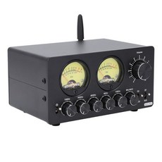 사운드 5 밴드 이퀄라이저 바이패스 디자인 대형 VU 미터 알루미늄 합금 케이스 EQ 프리앰프 100Hz 400Hz 800Hz 4KHz 10KHz 가정용 스테레오용 리치 제어
