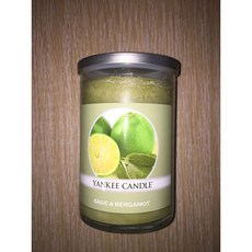 YANKEE CANDLE 香氛蠟燭, 1個, 雙芯 SAGE & BERGAMOT, 623g, MIDSUMMER'S NIGHT