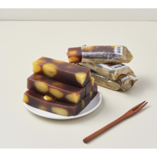 메고지고 일본식통밤양갱 고급 수제디저트 선물용 답례품 간식 65g 1상자 6개, 30개