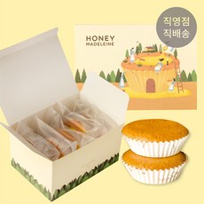 이흥용과자점 허니마들렌5입 (디저트 간식 돌잔치 웨딩 결혼식 조문 퇴사 단체 기업 행사 답례품 선물), 240g, 1세트