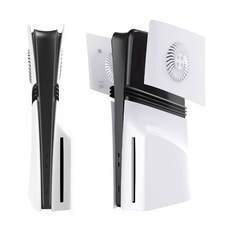 업마켓 PS5 프로 커버 쉘 케이스 통풍형 플레이트 상단 화이트, PS5프로 통풍형 쉘케이스 상단(화이트), 1개