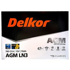 델코 AGM 자동차배터리 폐반납 (내차 밧데리 확인 필수) 델코 AGM60 델코 AGM70 델코 AGM80 델코 AGM95, DF AGM70(LN3) 폐전지 미반납, 1개