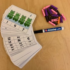 數字-找找相鄰數手工教具, 1個