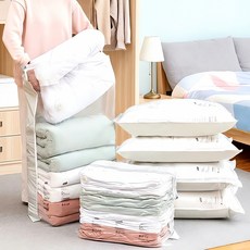 롱패딩 진공팩 옷정리팩 이불 의류 8초 압축팩 중, 본상품선택, 1개, 1개입