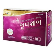 케어미 언더웨어 특대형 (허리둘레 : 80~120cm) / 성인용 팬티기저귀 (입는 기저귀) 남여공용, 10개입, 3개