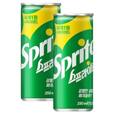 스프라이트 250ml 30캔 음료수 사이다 환타 탄산 dew+96336OT, 30개