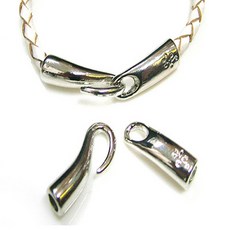 ALL 비즈 부재료 가죽.끈 팔찌마감 자석마감 한팩, 갈고리마감 (2세트)